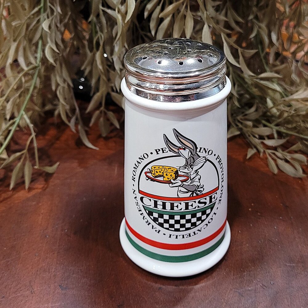 Rare Vintage 1993 Acme Home Works Warner Brothers Bugs Bunny Cheese Shaker 5.5"